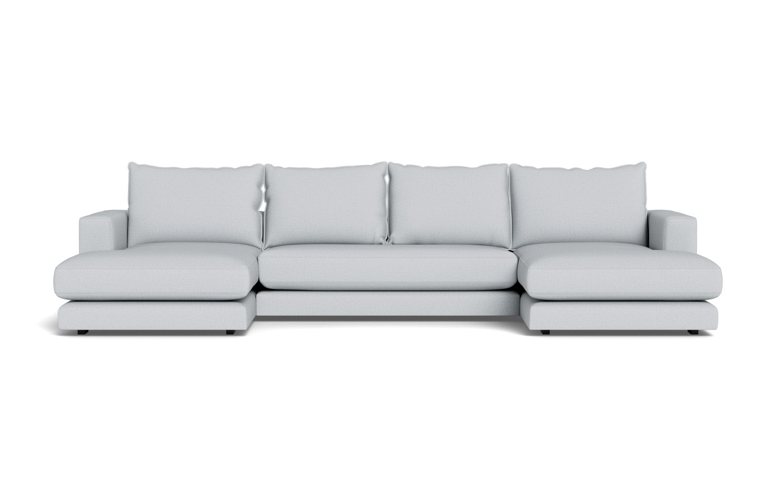 Cozy sofa med chaiselonger - Moly stof - 70 Grå, Venstrevendt
