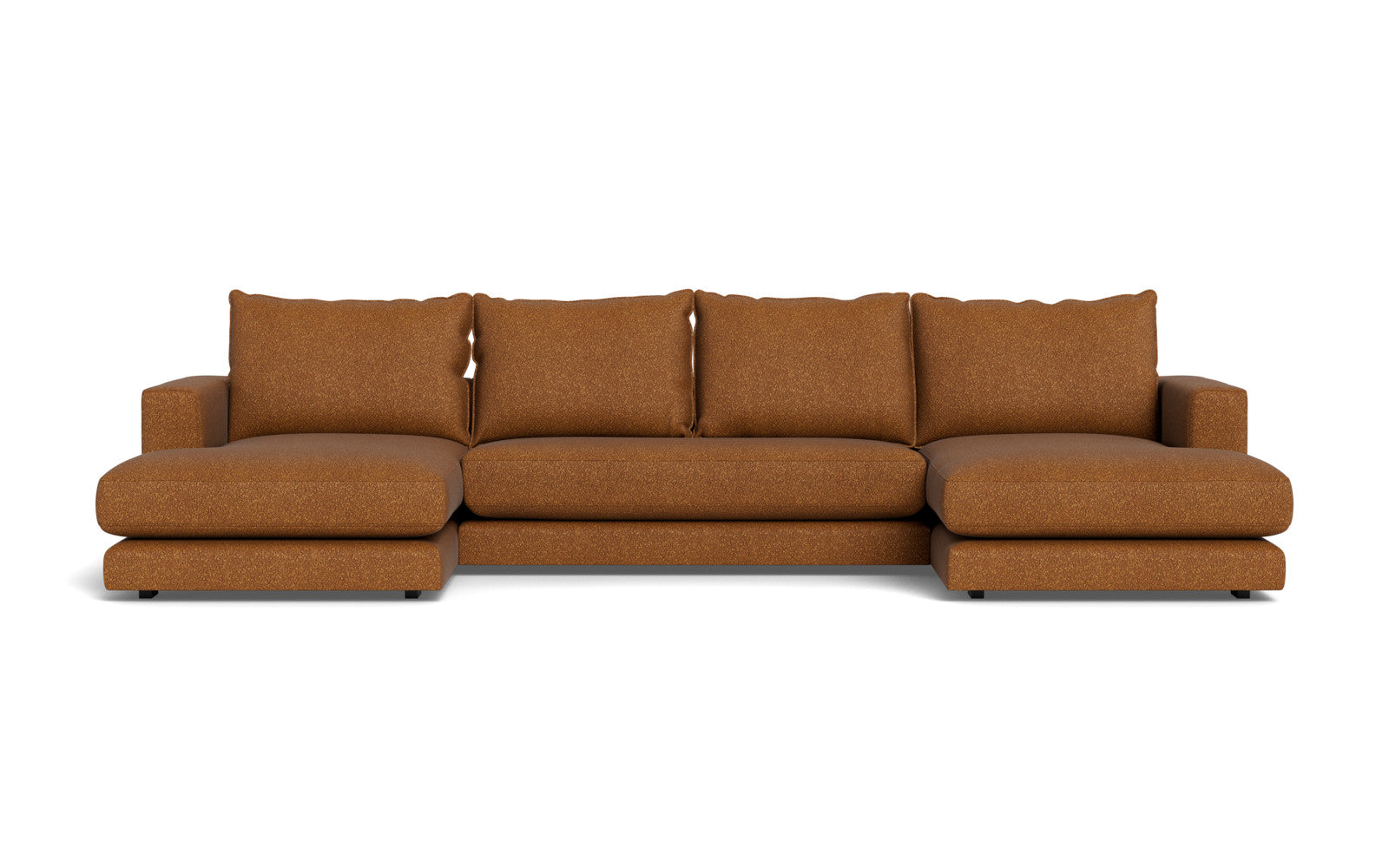 Cozy sofa med chaiselonger - Baloo stof - 2077 Brun, Venstrevendt