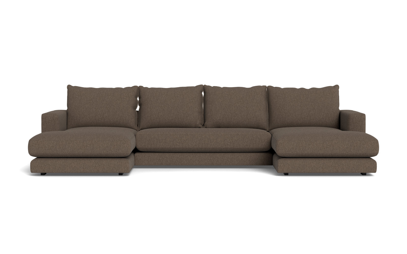 Cozy sofa med chaiselonger - Gear stof - 12 taupe, Venstrevendt