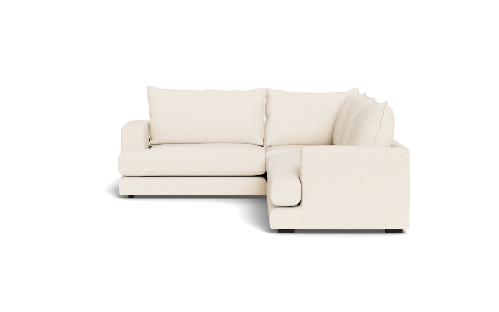 Cozy hjørnesofa 276x227 - Positano stof - 02 råhvid
