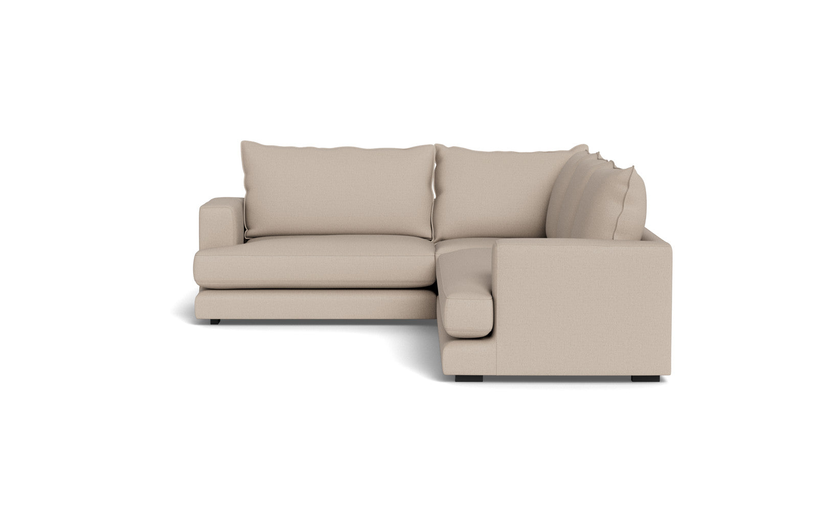 Cozy hjørnesofa 276x227 - Moly stof - Brun