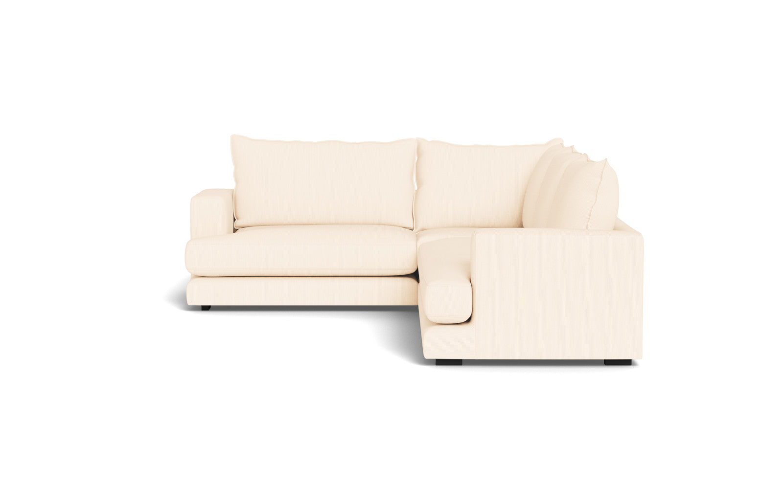 Cozy hjørnesofa 276x227 - Fjord stof - Sand