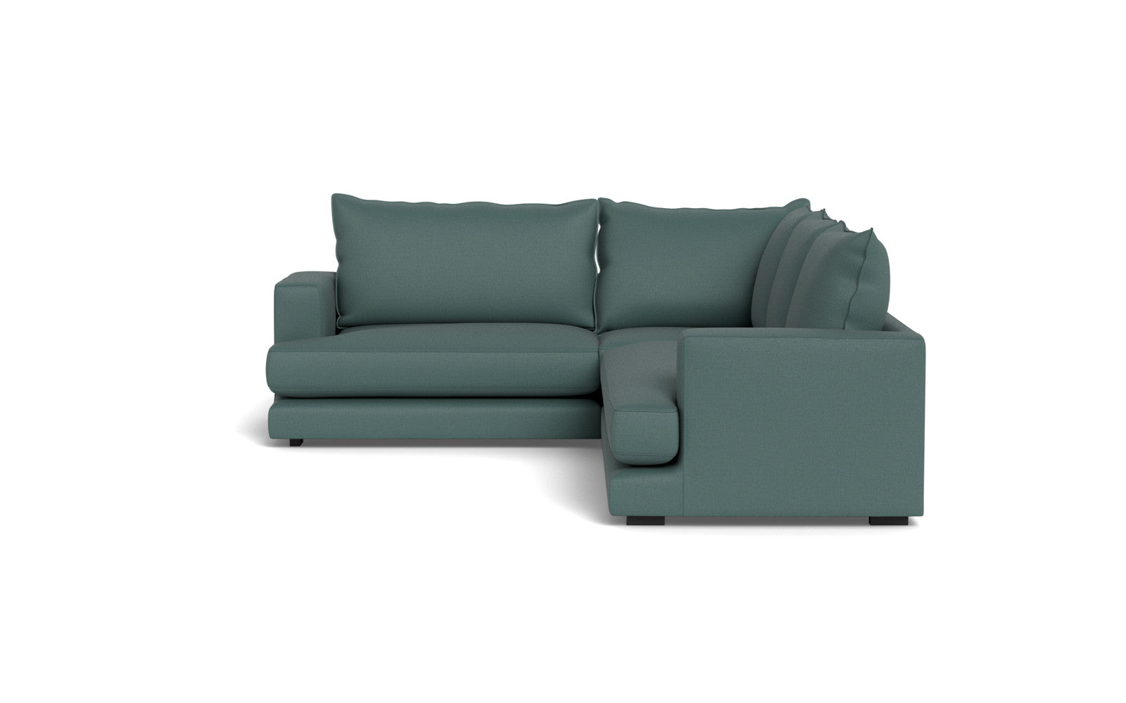 Cozy hjørnesofa 276x227 - Moly stof - Grøn