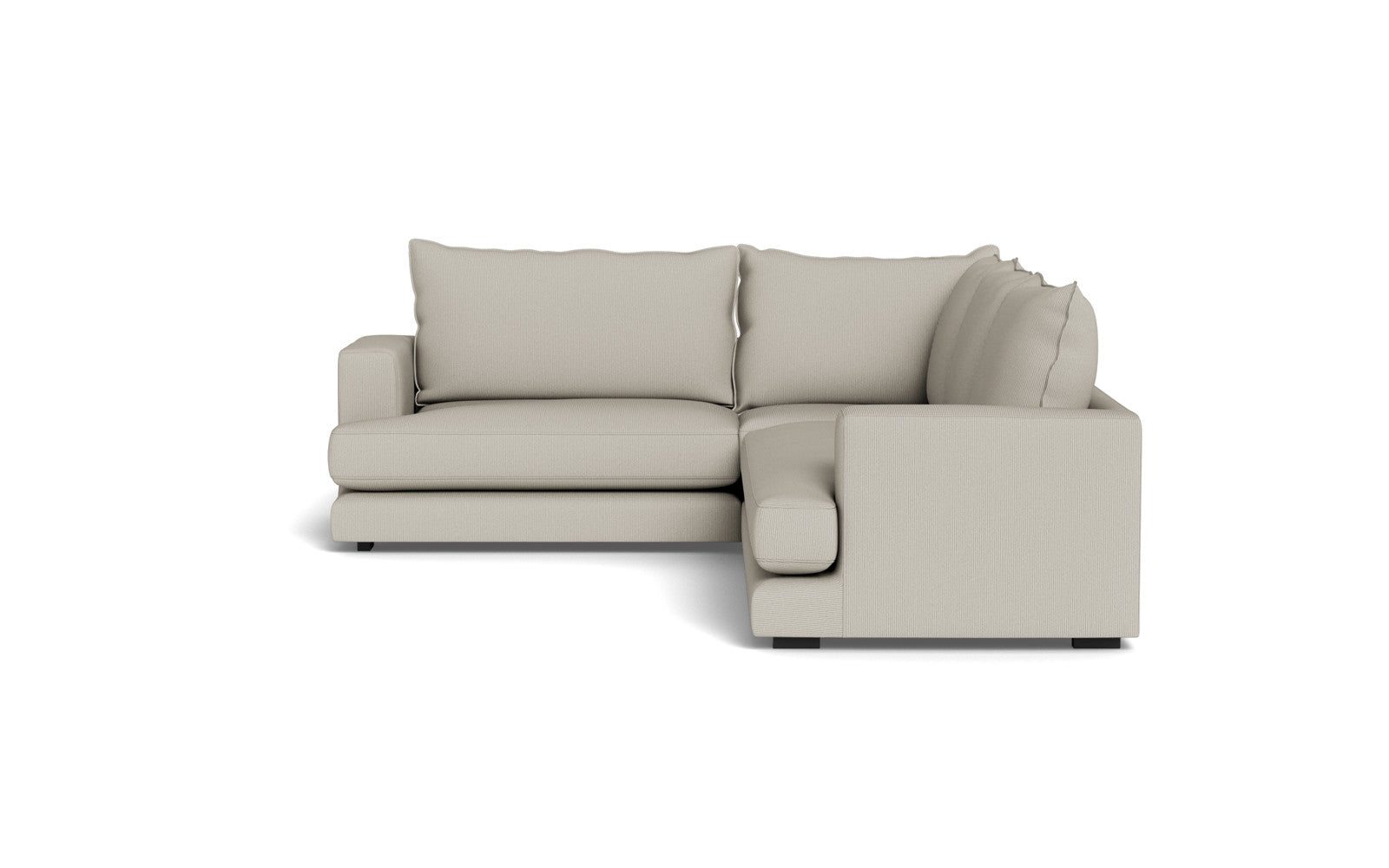 Cozy hjørnesofa 276x227 - Fjord stof - natur