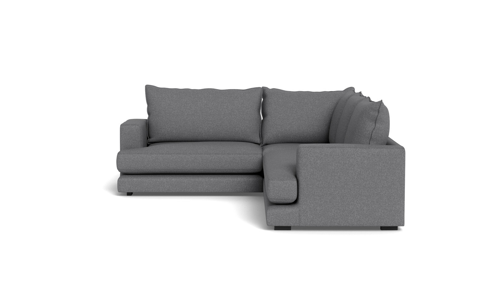 Cozy hjørnesofa 276x227 - Bjorn stof - grå