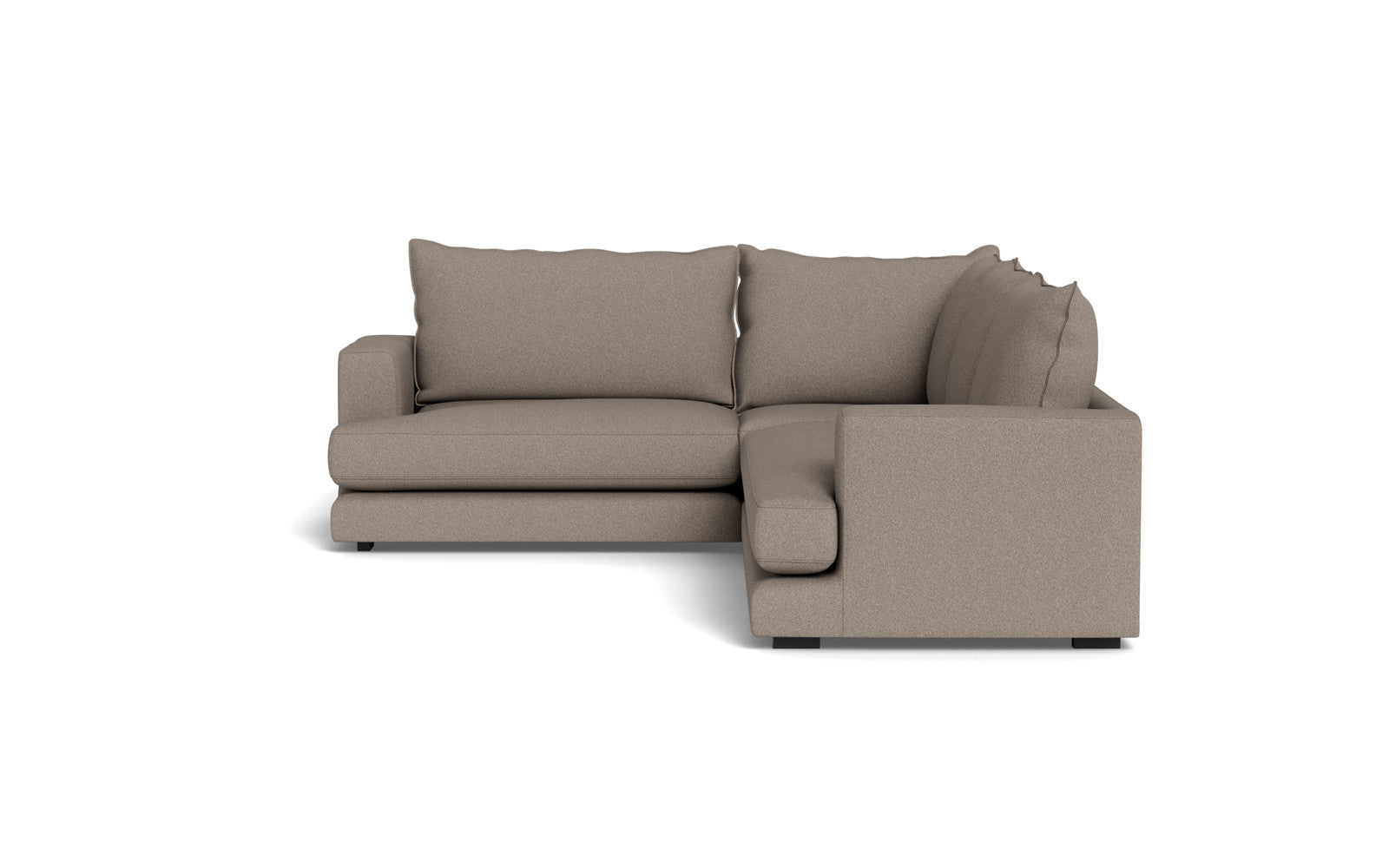 Cozy hjørnesofa 276x227 - Austin stof - 04 stone