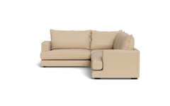 Cozy hjørnesofa 276x227 - Positano stof - 08 sand
