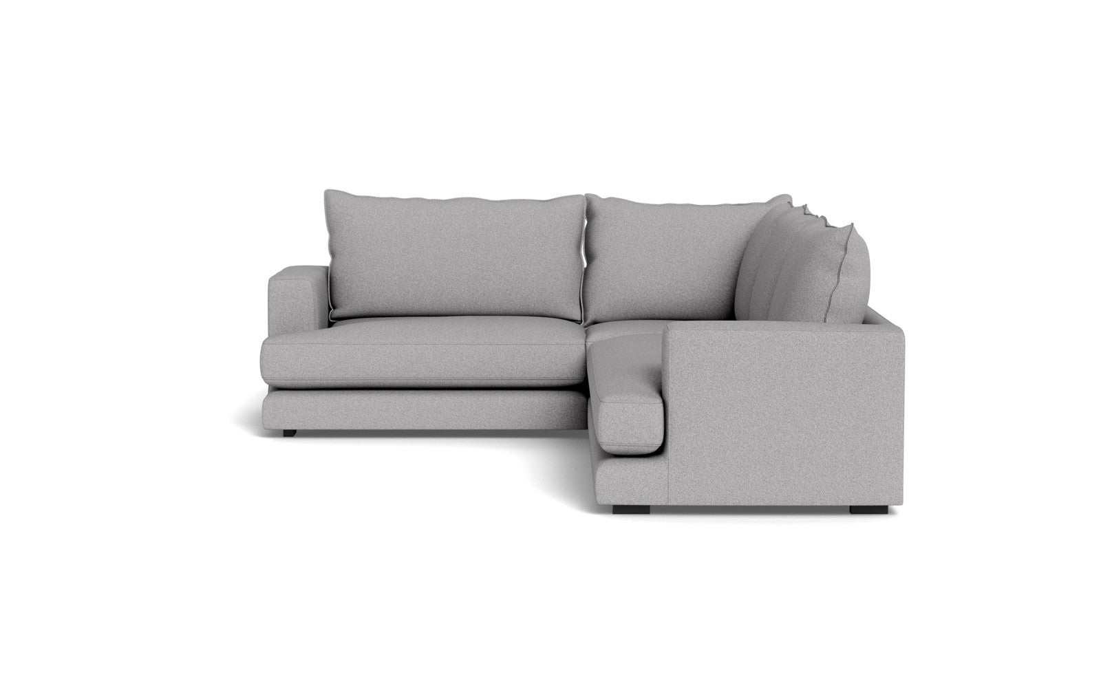 Cozy hjørnesofa 276x227 - Austin stof - 18 grå