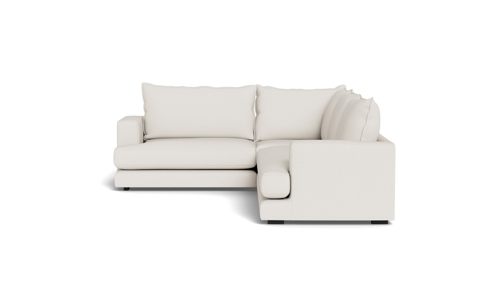 Cozy hjørnesofa 276x227 - Moly stof - Hvid
