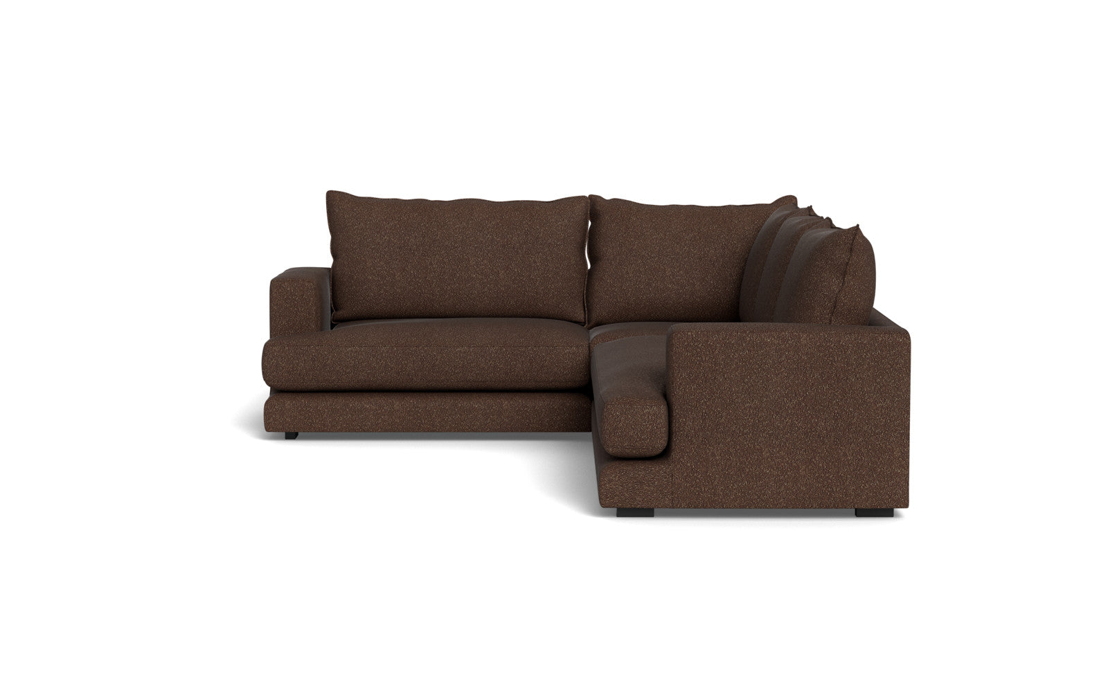 Cozy hjørnesofa 276x227 - Baloo stof - 2080 Mørkbrun