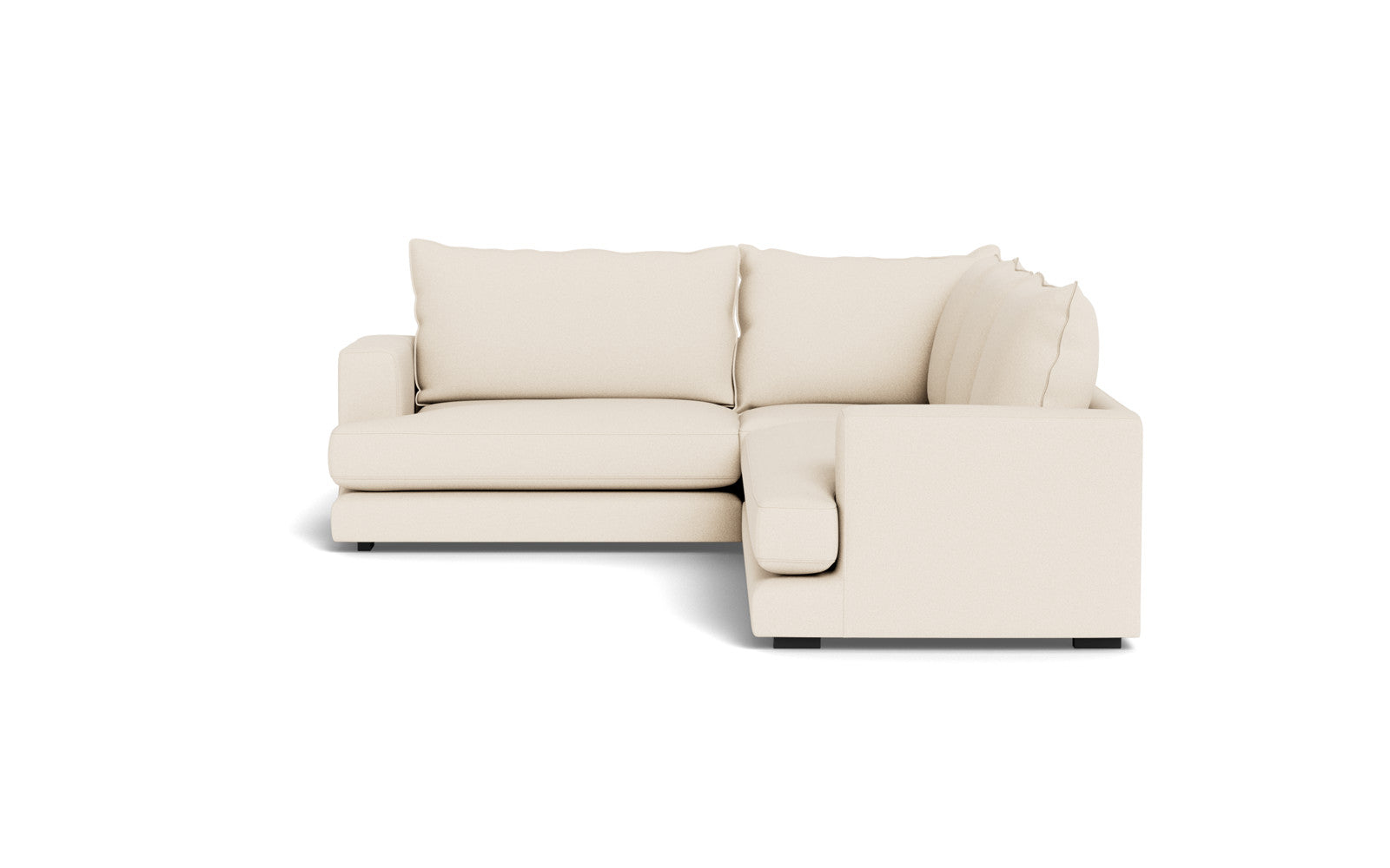 Cozy hjørnesofa 276x227 - Austin stof - 01 hvid