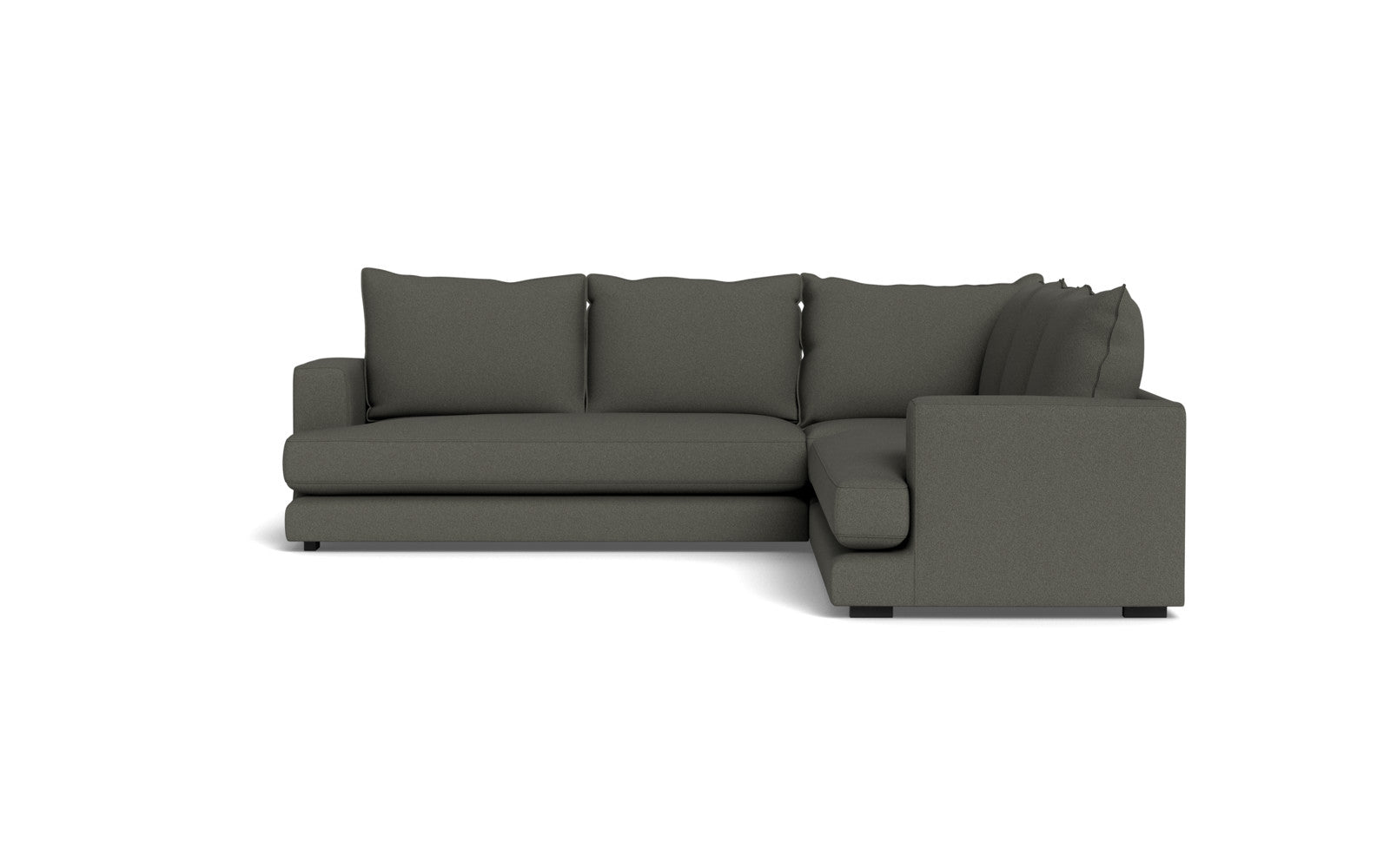 Cozy hjørnesofa 276x276 - Austin stof - 20 grå