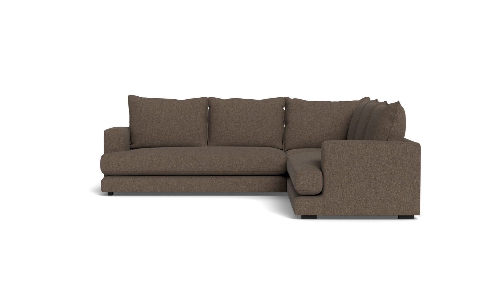 Cozy hjørnesofa 276x276 - Gear stof - 12 taupe
