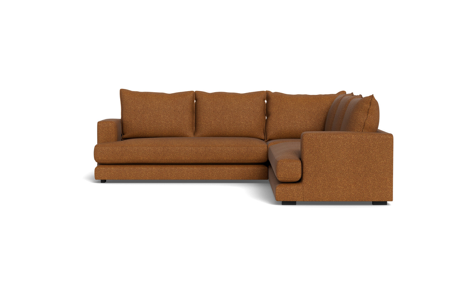 Cozy hjørnesofa 276x276 - Baloo stof - 2077 Brun