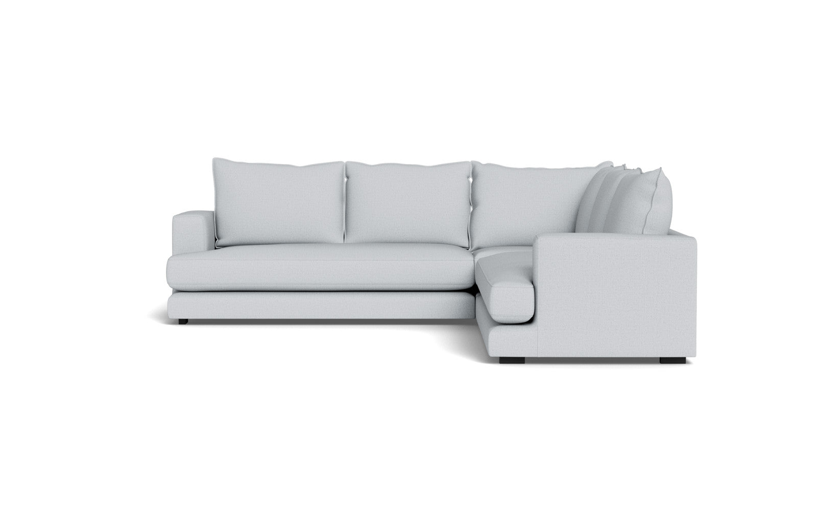 Cozy hjørnesofa 276x276 - Moly stof - 70 Grå