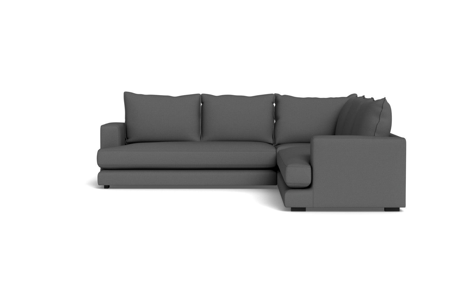 Cozy hjørnesofa 276x276 - Fjord stof - Grå