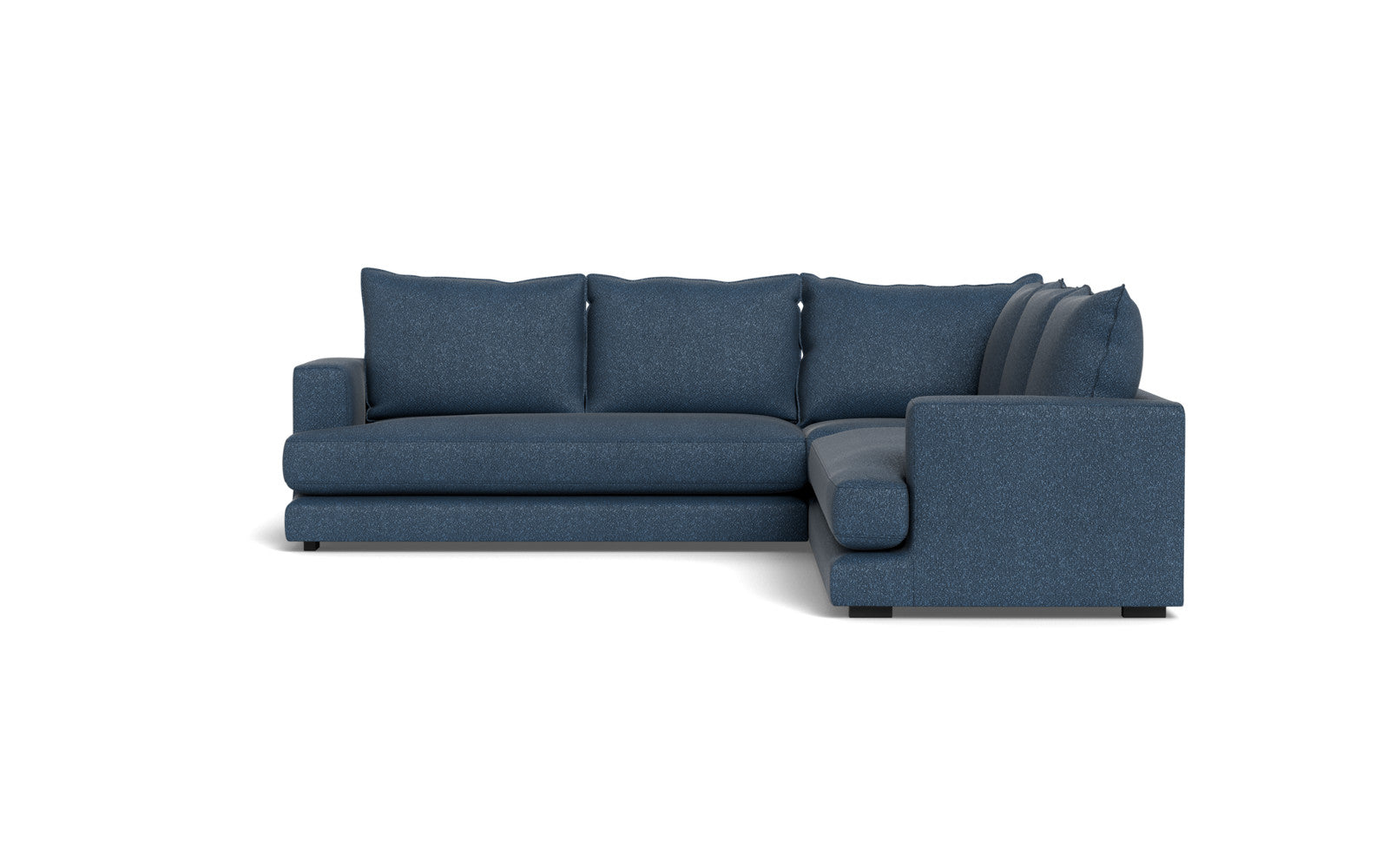 Cozy hjørnesofa 276x276 - Baloo stof - 2087 Blå