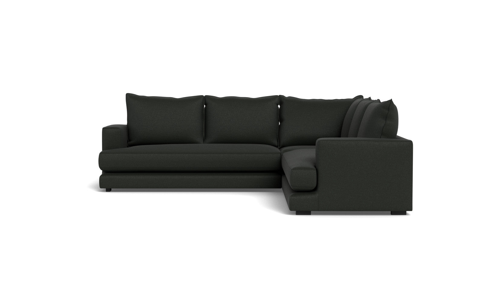 Cozy hjørnesofa 276x276 - Bjorn stof - mørkegrå