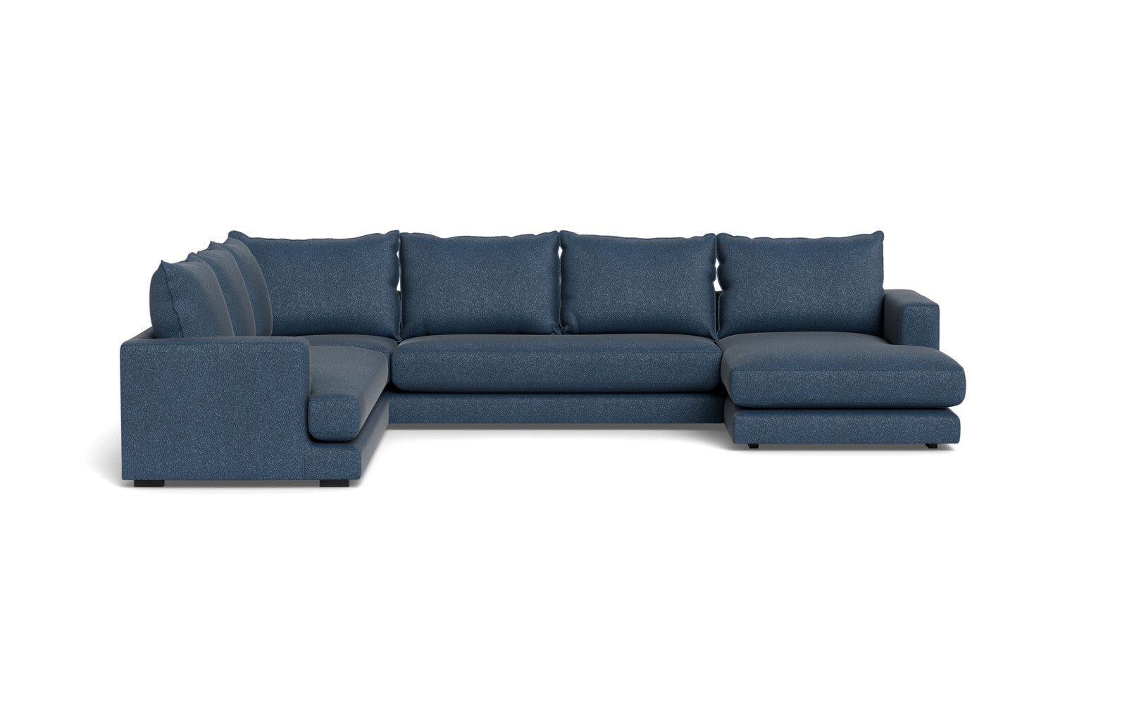 Cozy hjørnesofa med chaiselong - Baloo stof - 2087 Blå, Venstrevendt