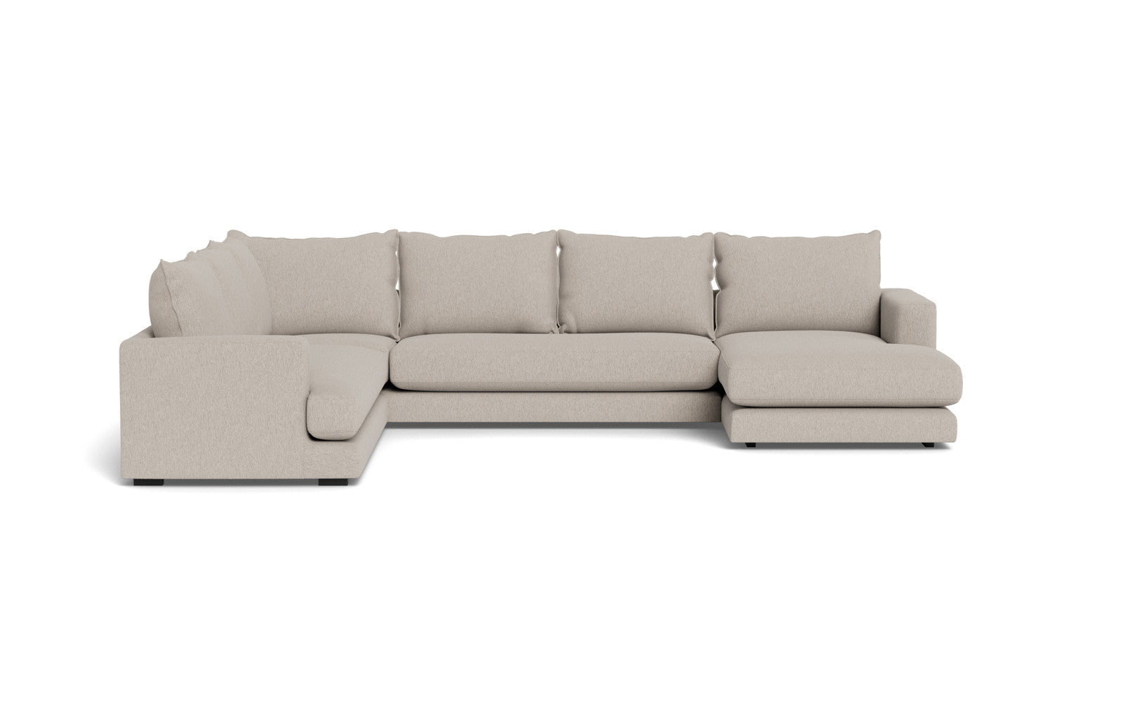 Cozy hjørnesofa med chaiselong - Gear stof - 96 shell, Venstrevendt