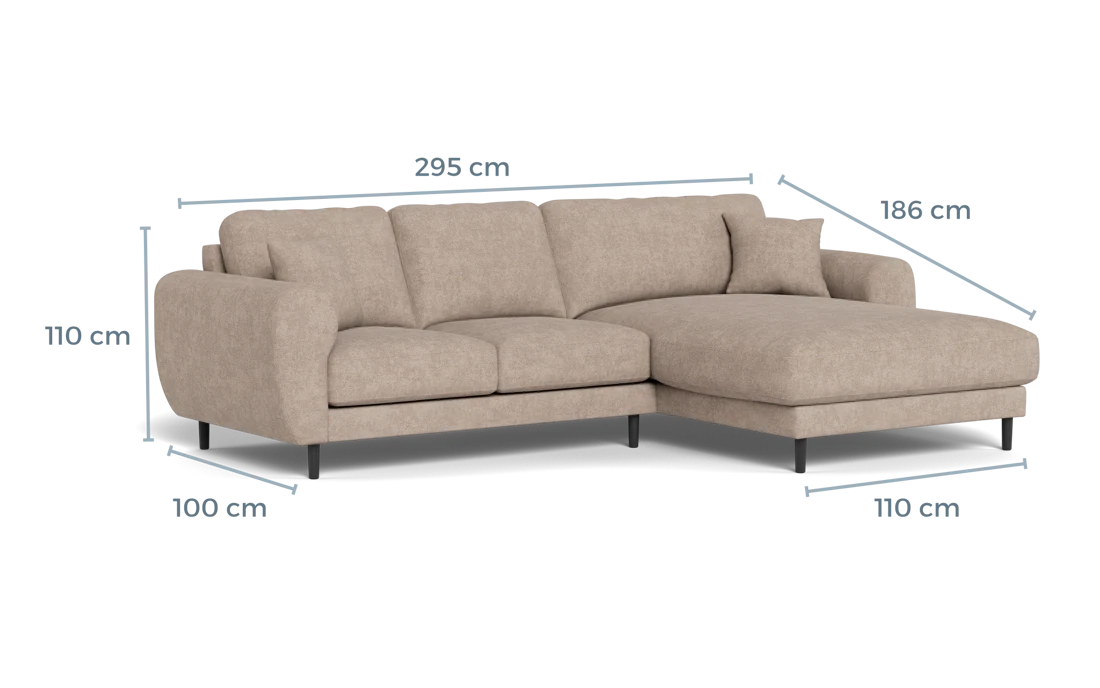 Maine sofa med chaiselong