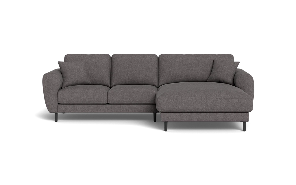 Maine sofa med chaiselong - Delta Grå