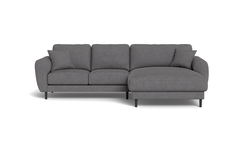 Maine sofa med chaiselong - Alpha Antracit