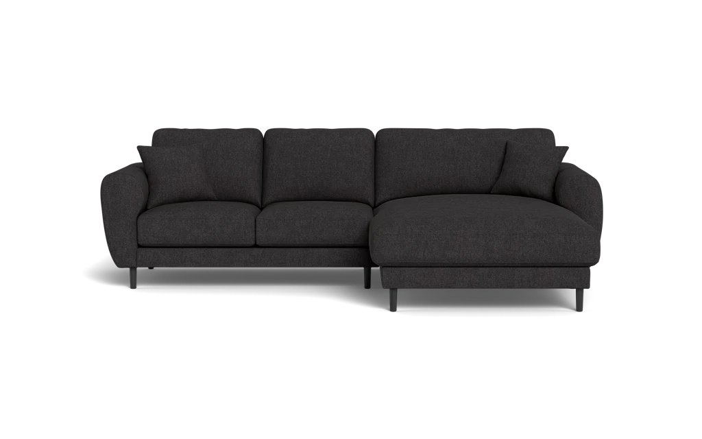 Maine sofa med chaiselong - Delta Antracit