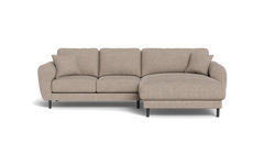 Maine sofa med chaiselong - Alpha Sand Grå