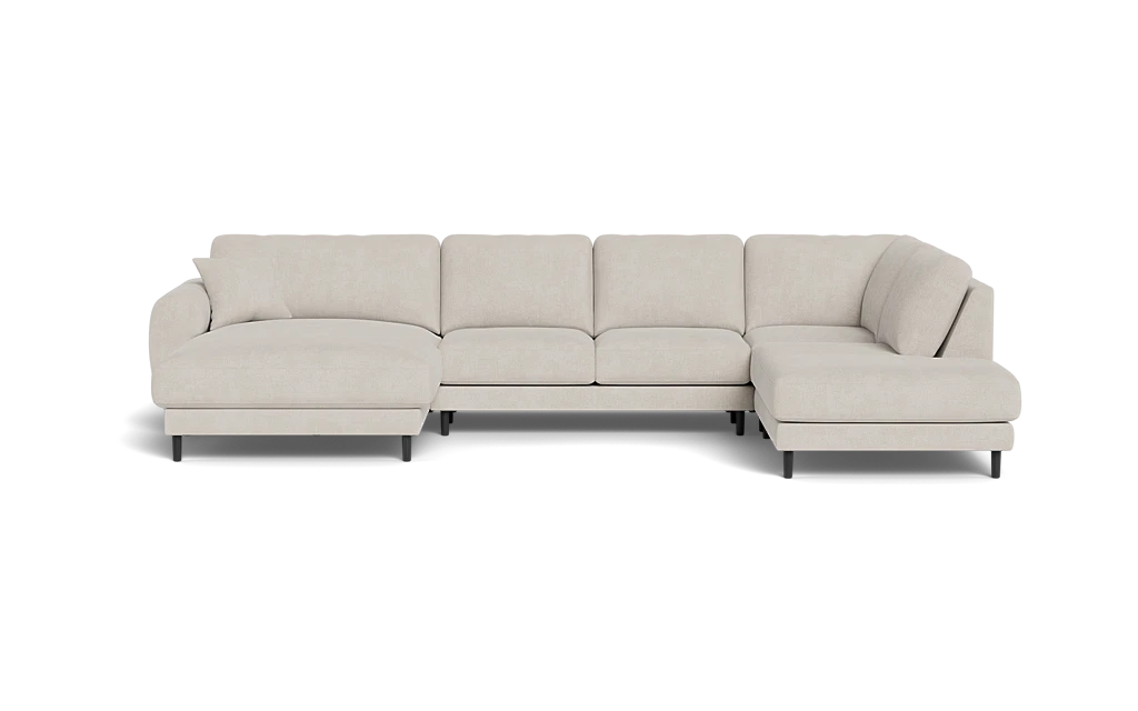Maine sofa med chaiselong og open end - Gamma Cream