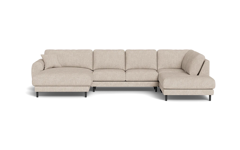 Maine sofa med chaiselong og open end - Beta Sand