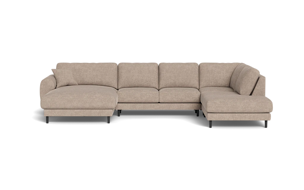 Maine sofa med chaiselong og open end - Gamma Sand