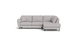 Maine sofa med open end - Alpha Sand
