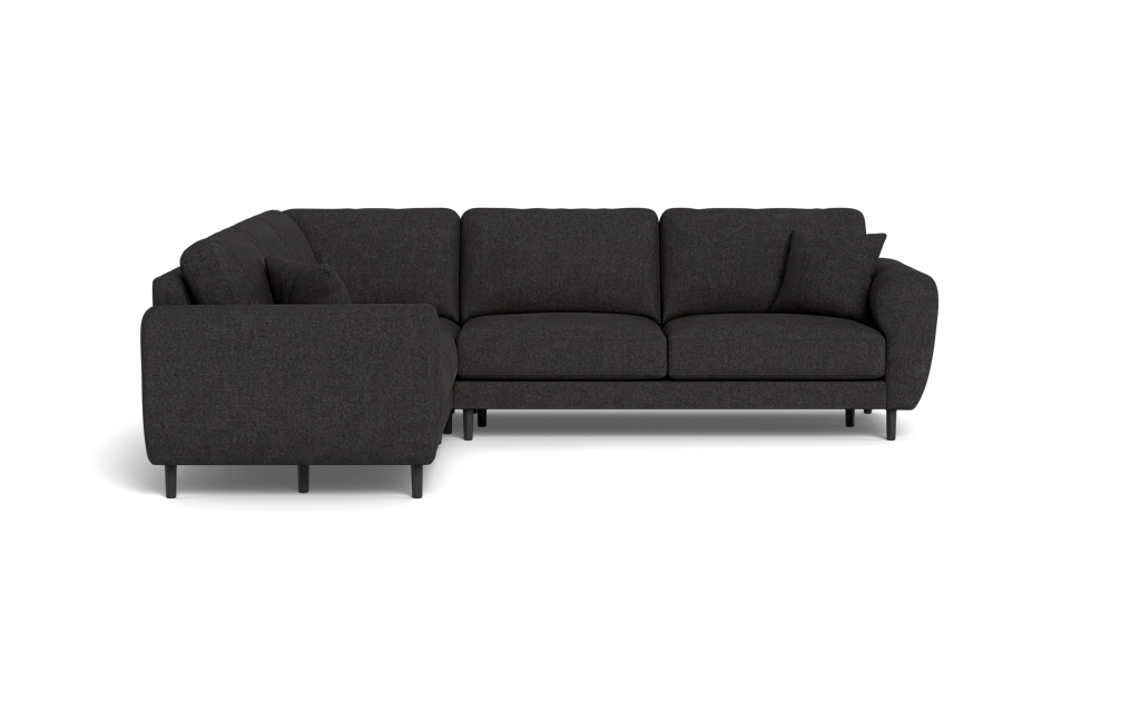 Maine hjørnesofa - Delta Antracit