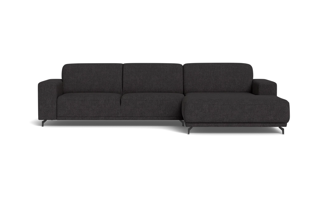 Ohio sofa med chaiselong - Delta Antracit