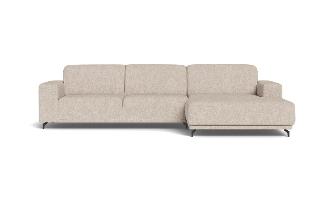 Ohio sofa med chaiselong - Beta Sand