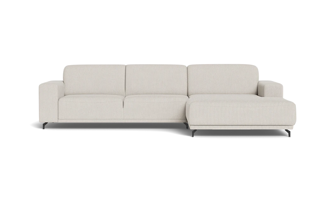 Ohio sofa med chaiselong - Alpha Beige