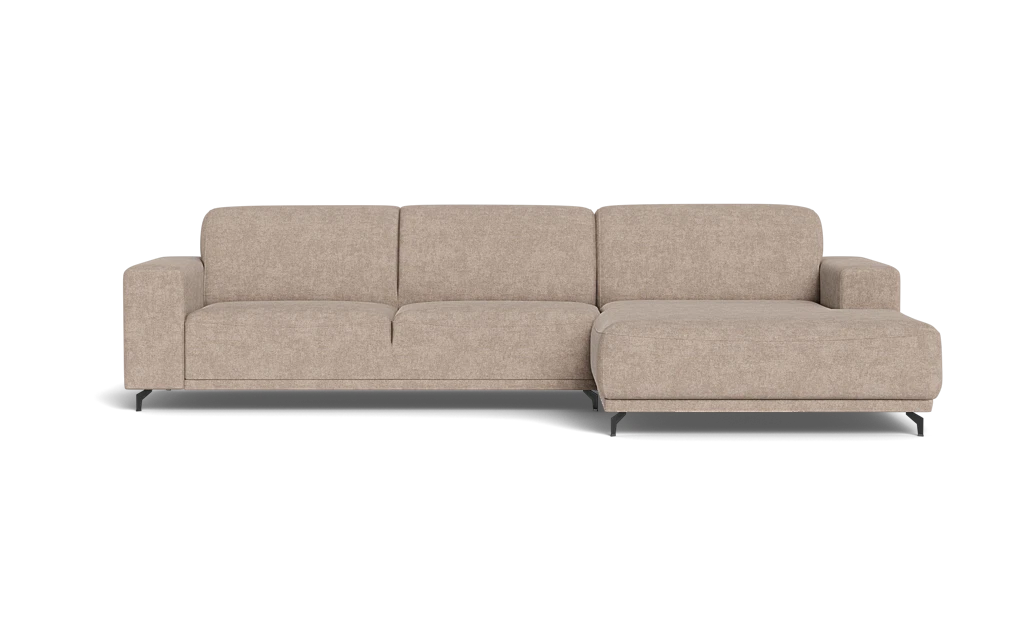 Ohio sofa med chaiselong - Gamma Sand