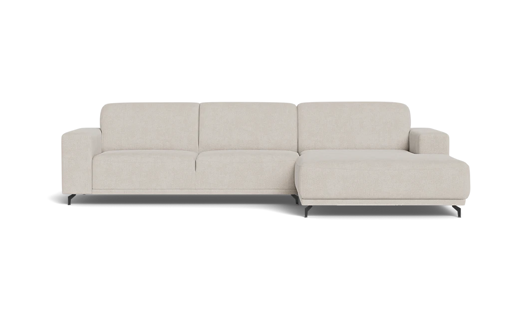 Ohio sofa med chaiselong - Gamma Cream