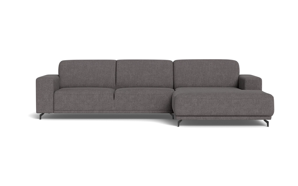Ohio sofa med chaiselong - Delta Grå