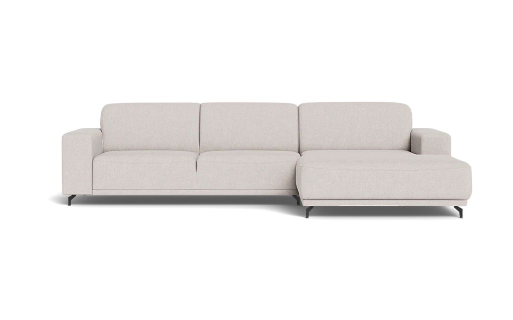 Ohio sofa med chaiselong - Delta Ivory
