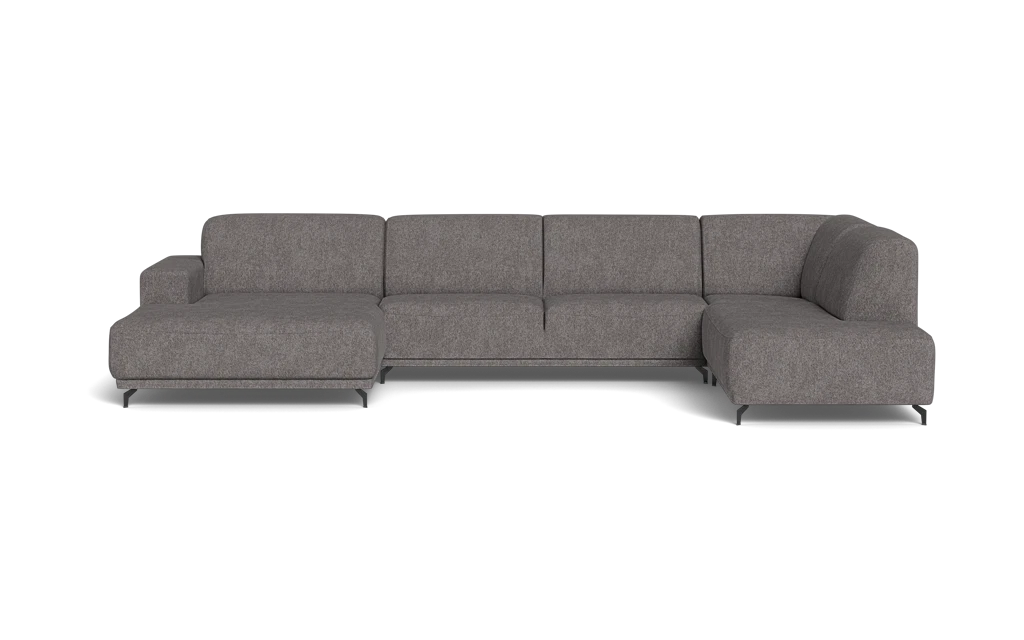 Ohio sofa med chaiselong og open end - Beta Grey