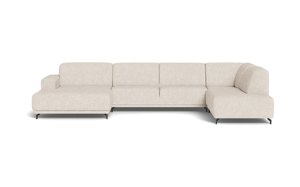 Ohio sofa med chaiselong og open end - Beta White