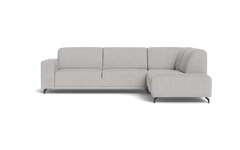 Ohio sofa med open end - Alpha Sand