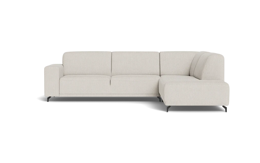 Ohio sofa med open end - Alpha Beige