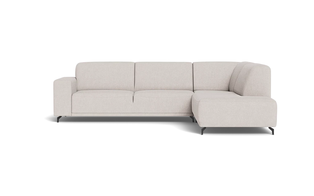 Ohio sofa med open end - Delta Ivory