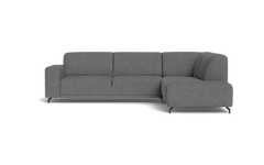 Ohio sofa med open end - Alpha Antracit