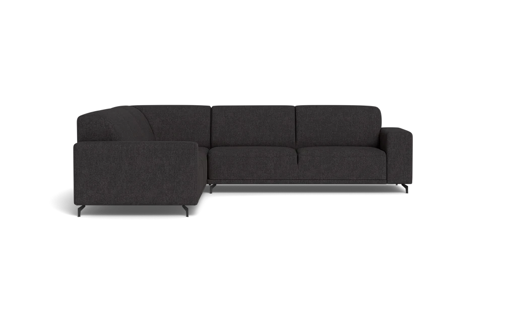 Ohio hjørnesofa - Delta Antracit