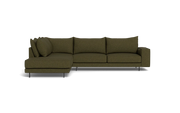 Salento stof - 28 dark green