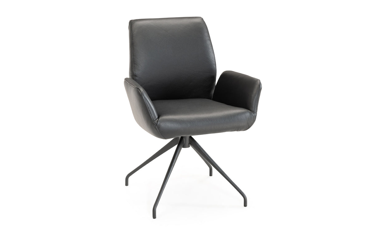 Dona spisebordsstol med arm – billede 1